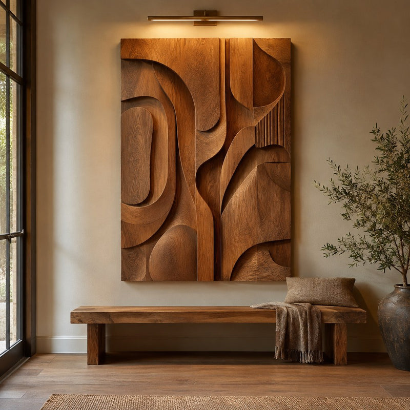 Wall art & lighting